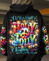 OH BY GOLLY TIE DYE CHRISTMAS ALL OVER PRINT - TY0711231