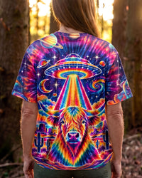UFO COW DESERT RAINBOW BURST ALL OVER PRINT - TLNT2210263