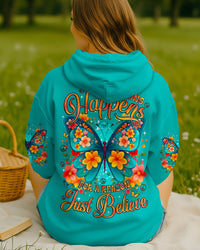 JUST BELIEVE BUTTERFLY ALL OVER PRINT - TYQY0111251