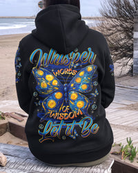 WHISPER WORDS OF WISDOM LET IT BE BUTTERFLY ALL OVER PRINT - TYTD2309253