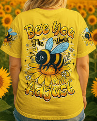 BEE YOU THE WORLD WILL ADJUST ALL OVER PRINT - TYQY1207251