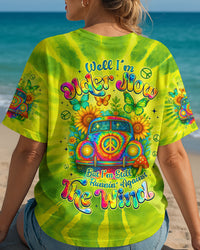 RUNNING AGAINST THE WIND CAR TIE DYE ALL OVER PRINT - TYQY1106253