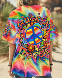 STUCK IN THE 70'S TIE DYE ALL OVER PRINT - TY1408241
