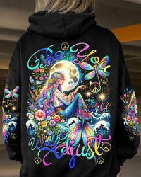 BE YOU THE WORLD WILL ADJUST MERMAID ALL OVER PRINT - TY1111232