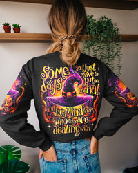 PUT ON THE HAT AND REMIND HALLOWEEN WITCH ALL OVER PRINT - TY2507232