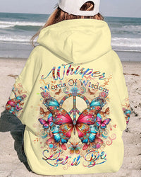 WHISPER WORDS OF WISDOM BUTTERFLY ALL OVER PRINT - YHKD1212232