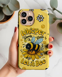 WHISPER WORDS OF WISDOM LET IT BEE PHONE CASE - TYQY1706253