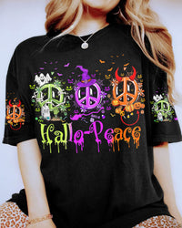 HALLO PEACE HALLOWEEN ALL OVER PRINT - TY0308232