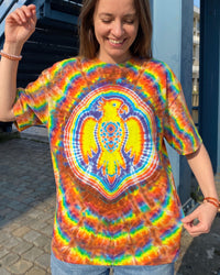 VIBRANT PARROT BURST ALL OVER PRINT - TYPQ3009262