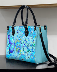 HIPPIE SOUL BUTTERFLY LEATHER HANDBAG - YHKD2503241
