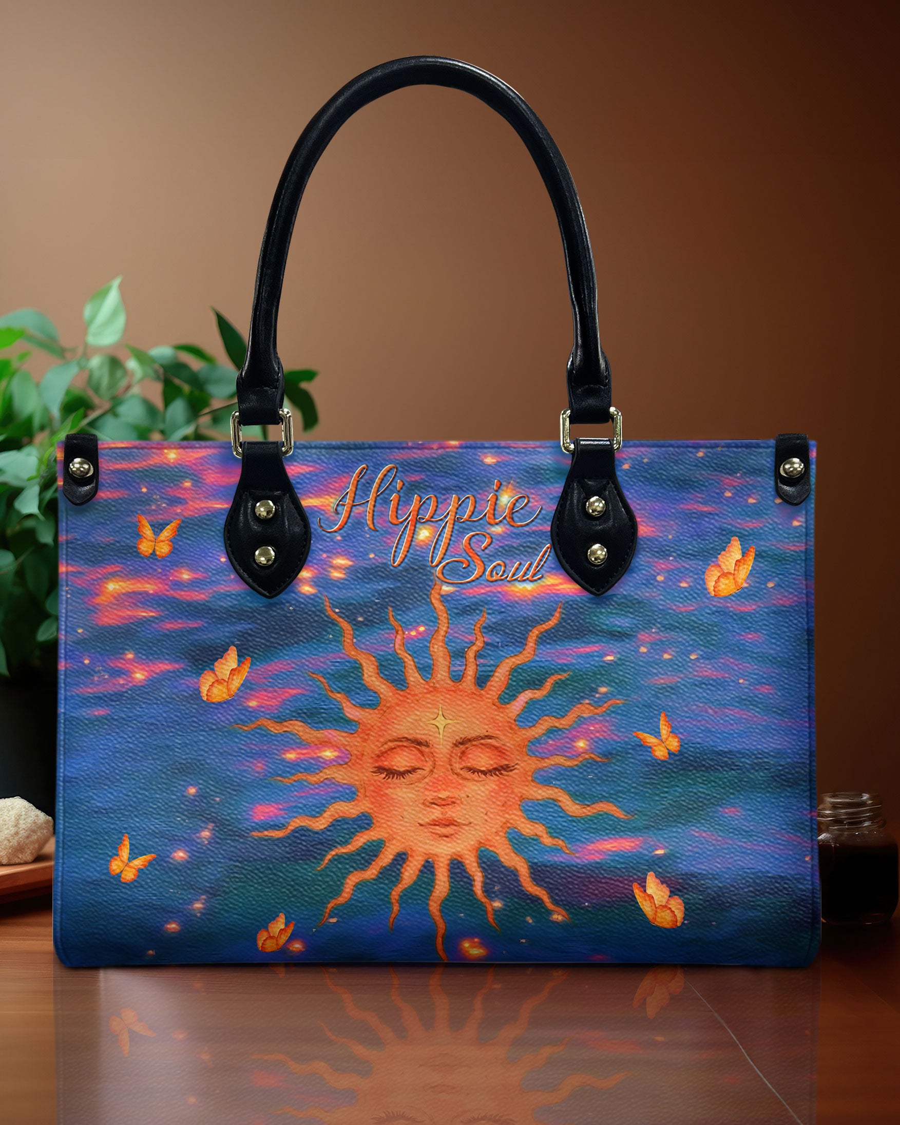 HIPPIE SOUL SUN LEATHER HANDBAG - TLNT2207244