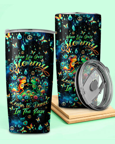 DANCE IN THE RAIN FROG TUMBLER - TLTW2803244
