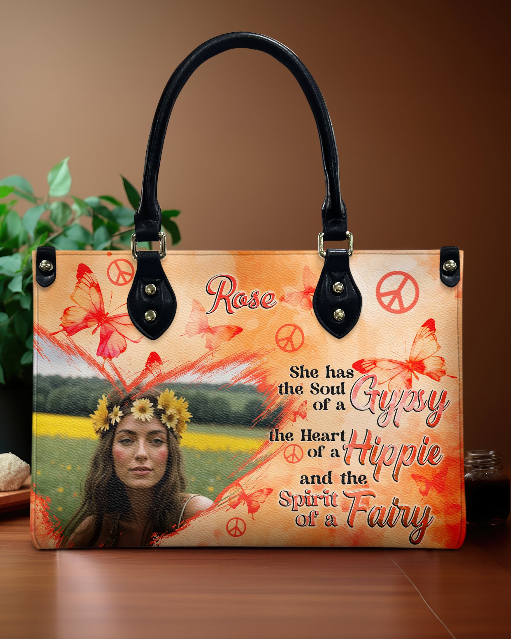 PERSONALIZED SPIRIT OF A FAIRY LEATHER HANDBAG - TYTD3112241