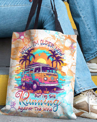RUNNIN' AGAINST THE WIND TOTE BAG - YHHG2006234