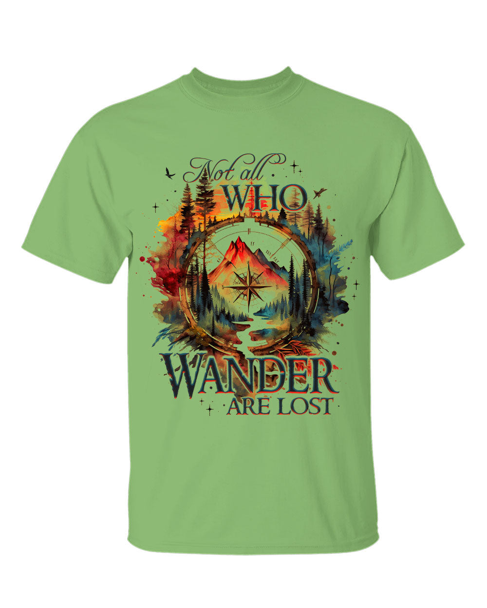 NOT ALL WHO WANDER ARE LOST COTTON SHIRT - TY1505231