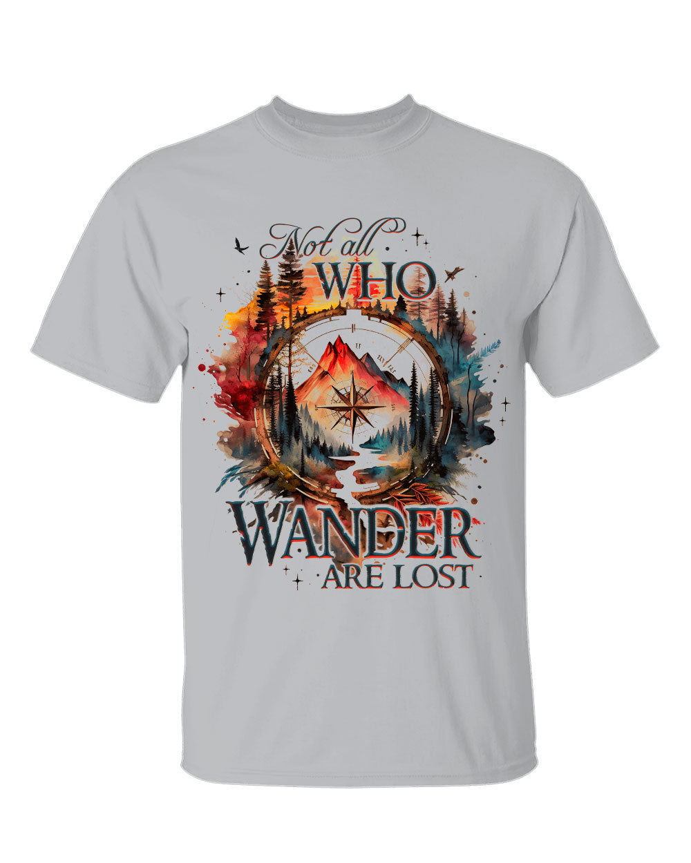 NOT ALL WHO WANDER ARE LOST COTTON SHIRT - TY1505231