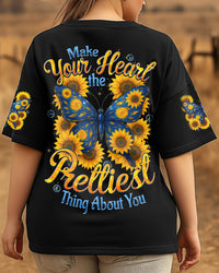 MAKE YOUR HEART THE PRETTIEST BUTTERFLY ALL OVER PRINT - TYTD2509252