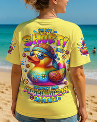 I'M NOT SHORT DUCK ALL OVER PRINT - TYTD1508253