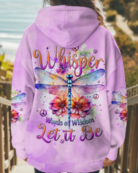 WHISPER WORDS OF WISDOM LET IT BE DRAGONLFY ALL OVER PRINT - TYTD1110241