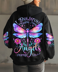 I BELIEVE THERE ARE ANGELS AMONG US DRAGONFLY ALL OVER PRINT - TYTD1902251