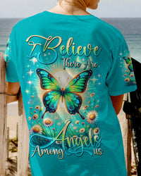 I BELIEVE THERE ARE ANGELS AMONG US BUTTERFLY ALL OVER PRINT - TYHI2903242
