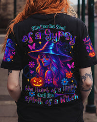 SPIRIT OF A WITCH HIPPIE HALLOWEEN ALL OVER PRINT - TYTD2307252