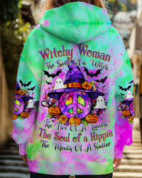 WITCHY WOMAN HALLOWEEN ALL OVER PRINT - TYTD2808243