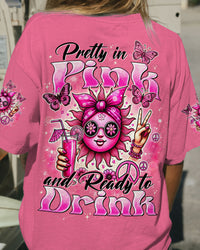 PRETTY IN PINK HIPPIE SUN ALL OVER PRINT - TYTD0307243