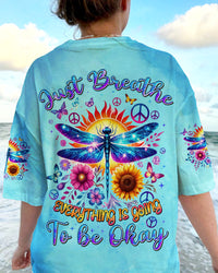 JUST BREATHE DRAGONFLY ALL OVER PRINT - TYHI1107242