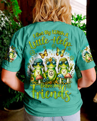 I GET BY WITH A LITTLE HELP FROM MY FRIENDS ALL OVER PRINT - TYHI1005241