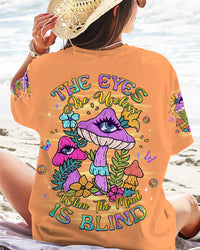 THE EYES ARE USELESS WHEN THE MIND IS BLIND ALL OVER PRINT - YHKD0305242
