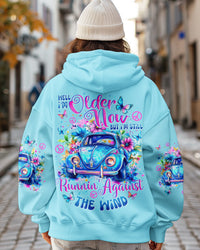 RUNNING AGAINST THE WIND SUNFLOWER LEOPARD ALL OVER PRINT - TYTD0702251