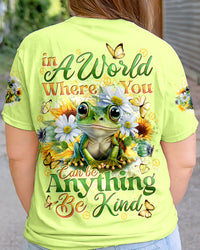 BE KIND FROG ALL OVER PRINT - TYTD2903246
