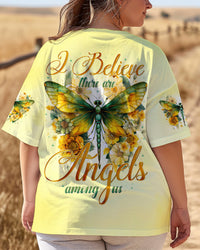 I BELIEVE THERE ARE ANGELS AMONG US DRAGONFLY ALL OVER PRINT - TYTD1203251