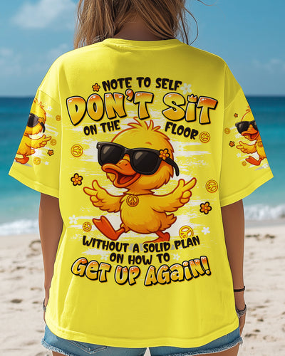 NOTE TO SELF DUCK ALL OVER PRINT - TYTD0909251