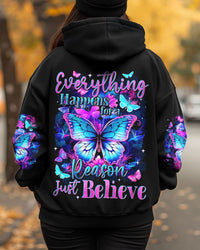 JUST BELIEVE BUTTERFLY ALL OVER PRINT - TYTD1102252