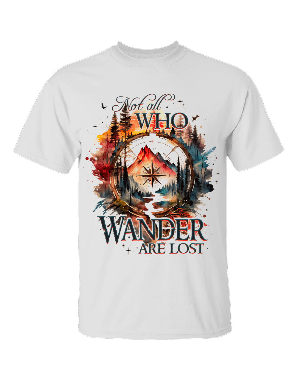 NOT ALL WHO WANDER ARE LOST COTTON SHIRT - TY1505231