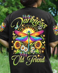 HELLO DARKNESS MY OLD FRIEND DRAGONFLY ALL OVER PRINT - TYHI1707242