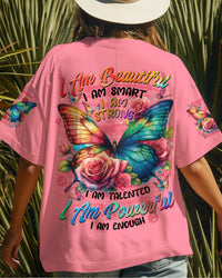 I AM STRONG BUTTERFLY ALL OVER PRINT - TYTD1209251