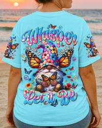WHISPER WORDS OF WISDOM LET IT BE GNOME BUTTERFLY ALL OVER PRINT - TYTD2606251