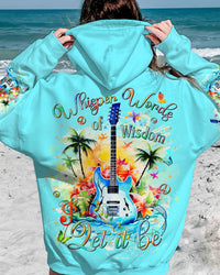 WHISPER WORDS OF WISDOM GUITAR ALL OVER PRINT - YHLH0210233
