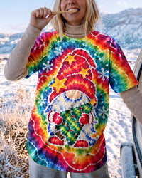 GONK CHRISTMAS TREE RAINBOW SWIRL ALL OVER PRINT - TLNT1910265