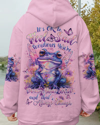 IT'S OKAY TO FEEL SAD FROG ALL OVER PRINT - TYTD0803241