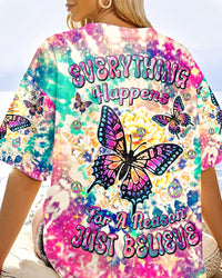 JUST BELIEVE TIE DYE ALL OVER PRINT - YHLH2609233