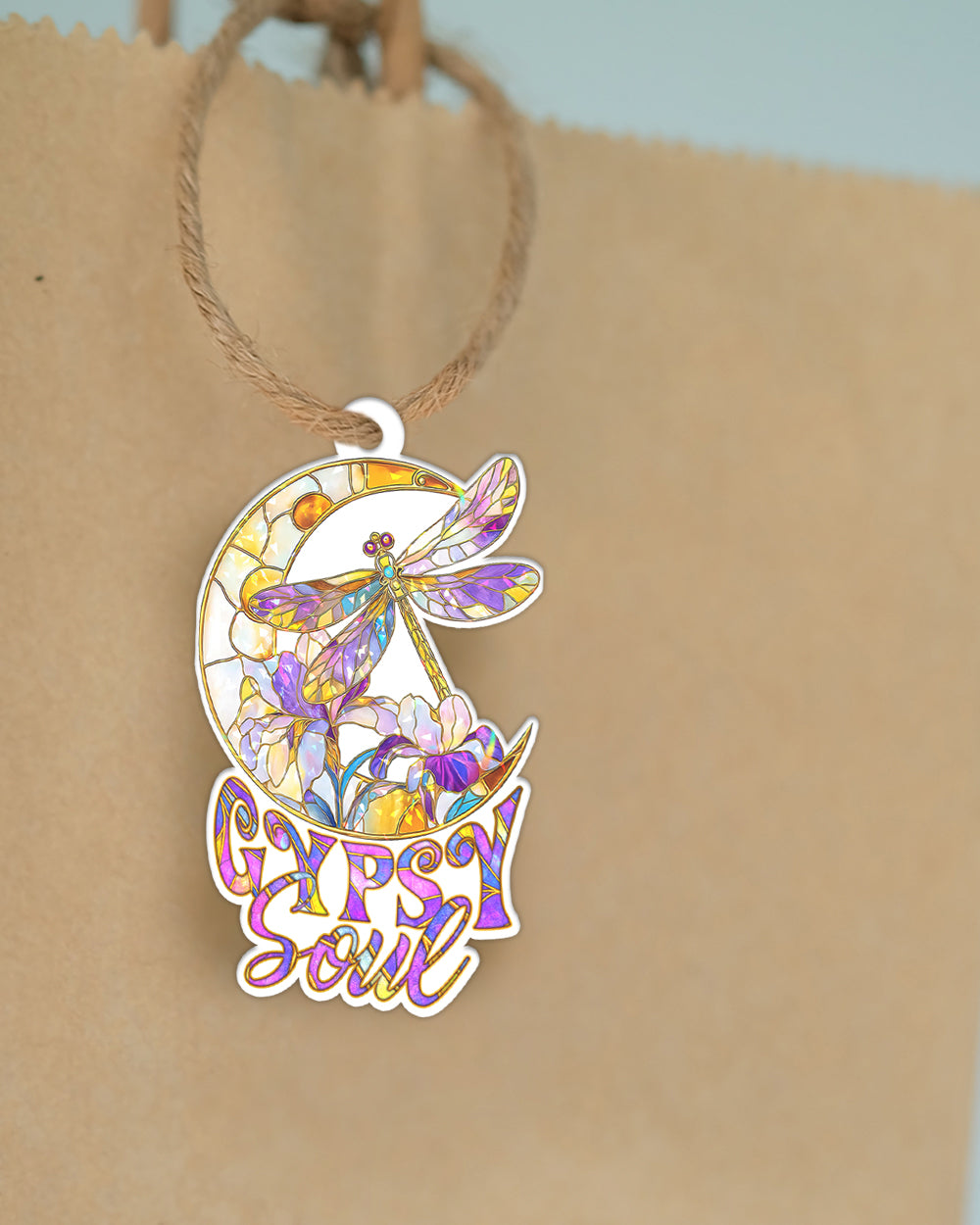 GYPSY SOUL DRAGONFLY ORNAMENT & KEYCHAIN - TYTD1109254