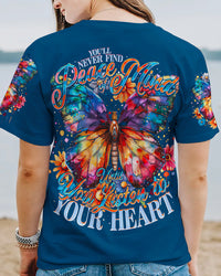 LISTEN TO YOUR HEART BUTTERFLY ALL OVER PRINT - TY0204241