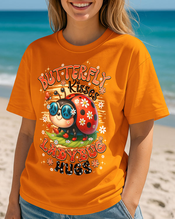 BUTTERFLY KISSES AND LADYBUG COTTON SHIRT - TYQY2306255