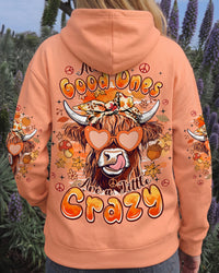ALL THE GOOD ONES ARE A LITTLE CRAZY HIGHLAND COW ALL OVER PRINT - TYPQ0608261