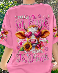 PRETTY IN PINK HEIFER ALL OVER PRINT - TYQY0307244