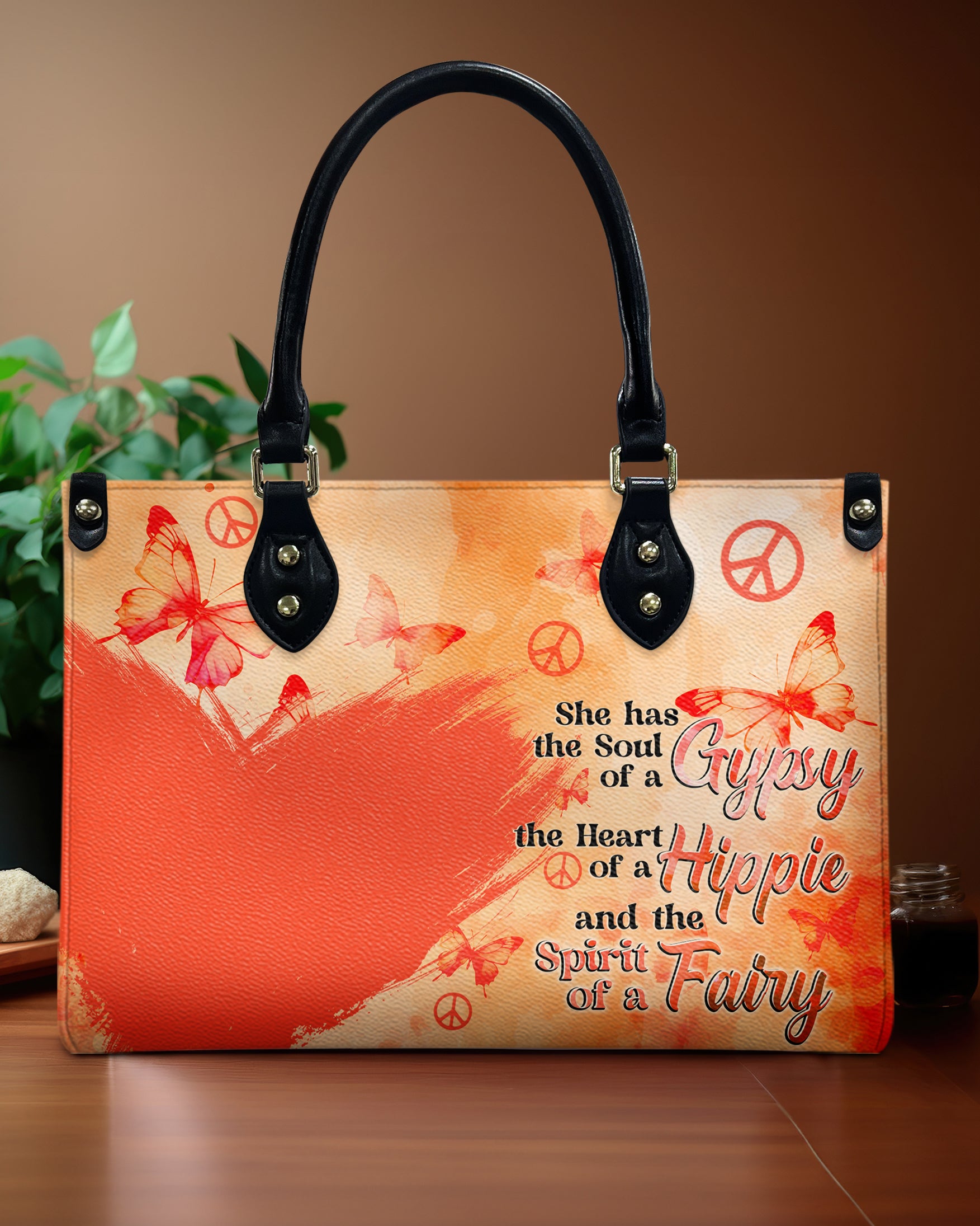 PERSONALIZED SPIRIT OF A FAIRY LEATHER HANDBAG - TYTD3112241